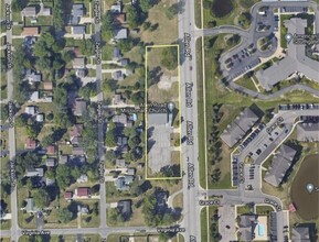 16388 Allen Rd, Taylor, MI - aerial  map view