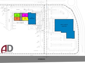 1027 Trimble, Mansfield, OH for rent Site Plan- Image 1 of 2