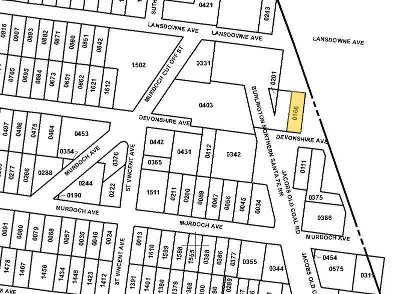 7227 Devonshire, Shrewsbury, MO for sale - Plat Map - Image 2 of 2