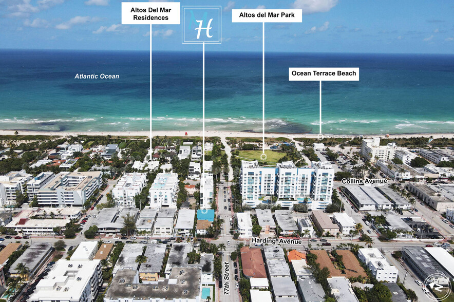 235 77th St, Miami Beach, FL for sale - Aerial - Image 2 of 8