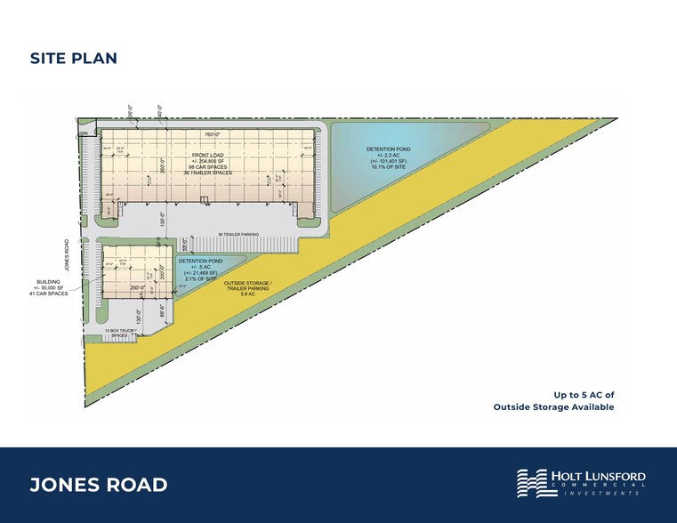 11010 Jones Rd, Houston, TX for rent - Site Plan - Image 2 of 2