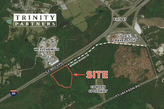 681B White Pond Rd, Elgin, SC - aerial  map view