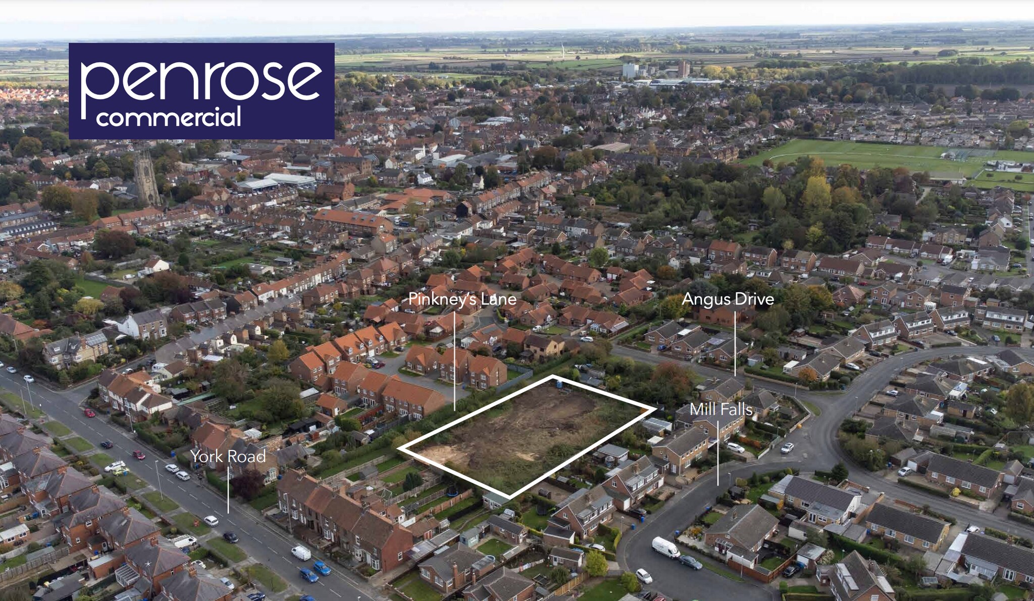 Pinkney's Lane Ln, Driffield for sale Aerial- Image 1 of 1