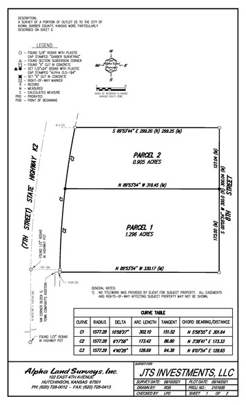 7th St., Kiowa, KS for sale - Building Photo - Image 2 of 4