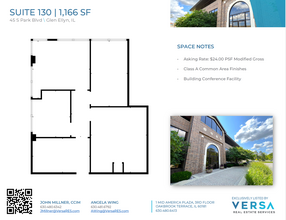 45 S Park Blvd, Glen Ellyn, IL for rent Floor Plan- Image 1 of 1