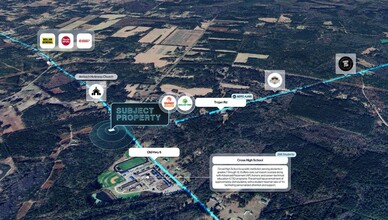 1359 Old Highway 6, Cross, SC - aerial  map view