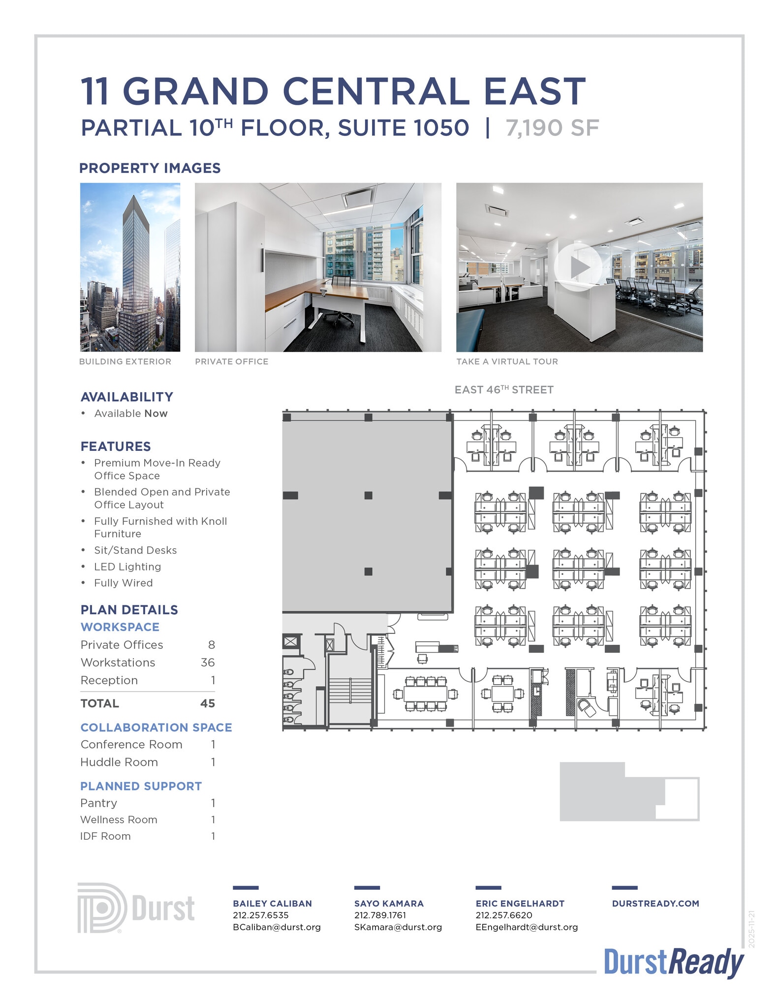 11 Grand Central East, New York, NY to rent Interior Photo- Image 1 of 5