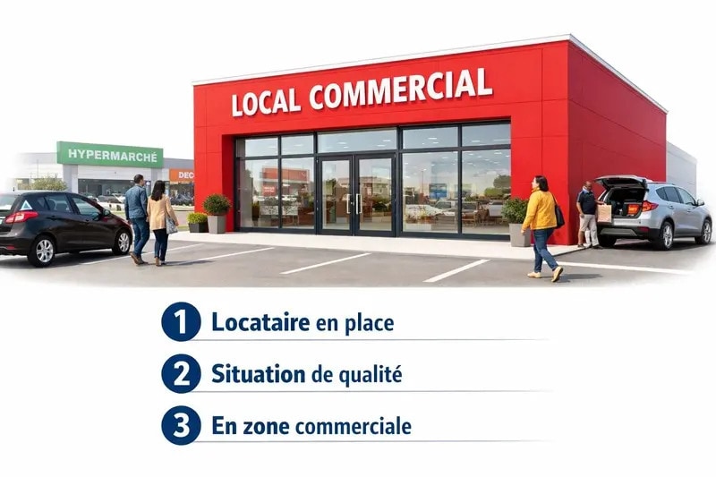 Vente Commerce 733 m² - Photo 1