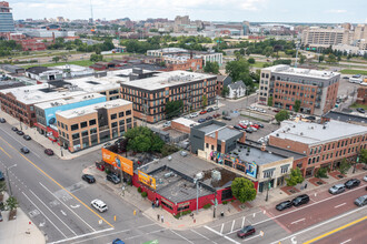 2100 Trumbull St, Detroit, MI - aerial  map view