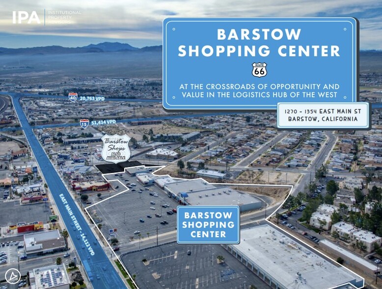 BARSTOW SHOPPING CENTER portfolio of 3 properties for sale on LoopNet.co.uk - Building Photo - Image 1 of 5