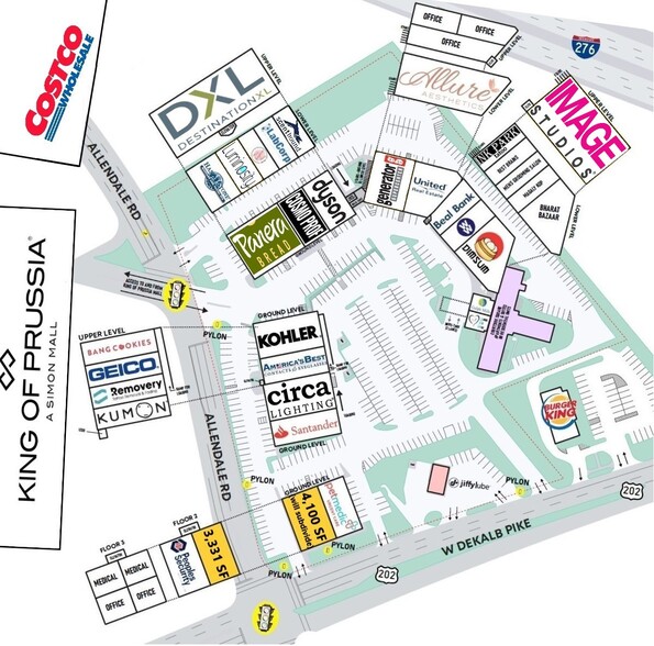 150 Allendale Rd, King Of Prussia, PA for rent - Site Plan - Image 2 of 3