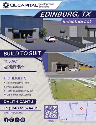 More details for 000 Republic Dr, Edinburg, TX - Land for Rent