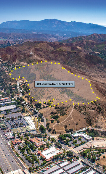 East of Cornell Road / South of Agoura Road, Agoura Hills, CA for sale - Aerial - Image 3 of 10