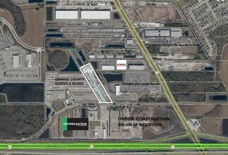 8301 McCoy Rd, Orlando, FL - AERIAL map view