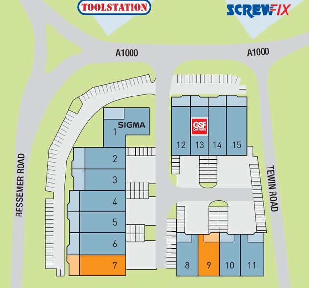 Little Mundells, Welwyn Garden City to rent - Site Plan - Image 3 of 5