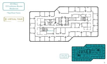 1 Almaden Blvd, San Jose, CA to rent Floor Plan- Image 1 of 1