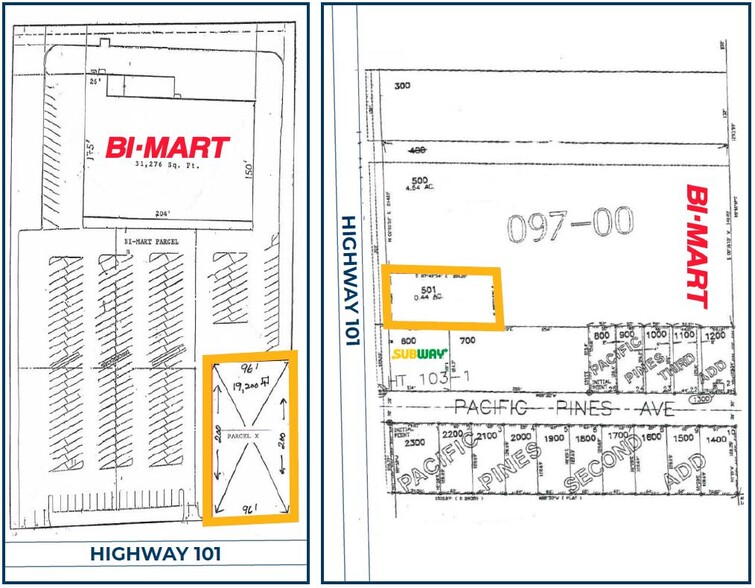 US Hwy 101, Florence, OR for rent - Site Plan - Image 2 of 2