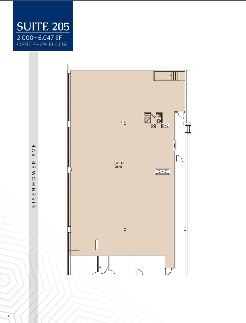 4601-4605 Eisenhower Ave, Alexandria, VA to rent Floor Plan- Image 1 of 1