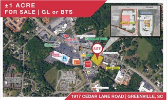 More details for 1917 Cedar Lane, Greenville, SC - Land for Rent