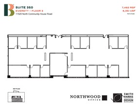 11525 N Community House Rd, Charlotte, NC for rent Floor Plan- Image 1 of 1