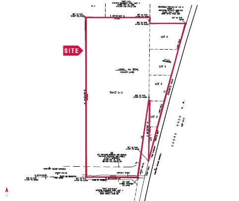 611 Coors Blvd NW, Albuquerque, NM for sale - Plat Map - Image 3 of 4