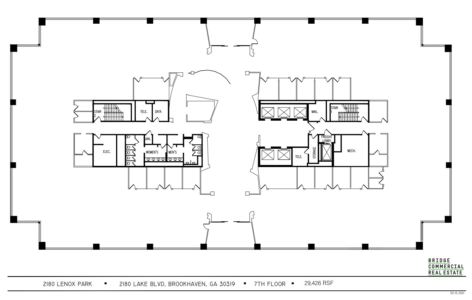 1277 Lenox Park Blvd, Atlanta, GA for rent Floor Plan- Image 1 of 1