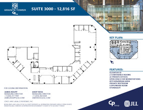 1099 18th St, Denver, CO for rent Floor Plan- Image 1 of 1