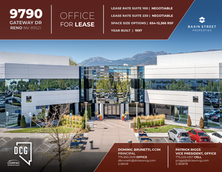 More details for 9790 Gateway Dr, Reno, NV - Office for Rent