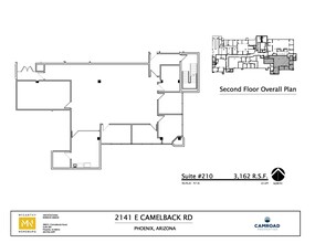 2141 E Camelback Rd, Phoenix, AZ for rent Floor Plan- Image 1 of 1