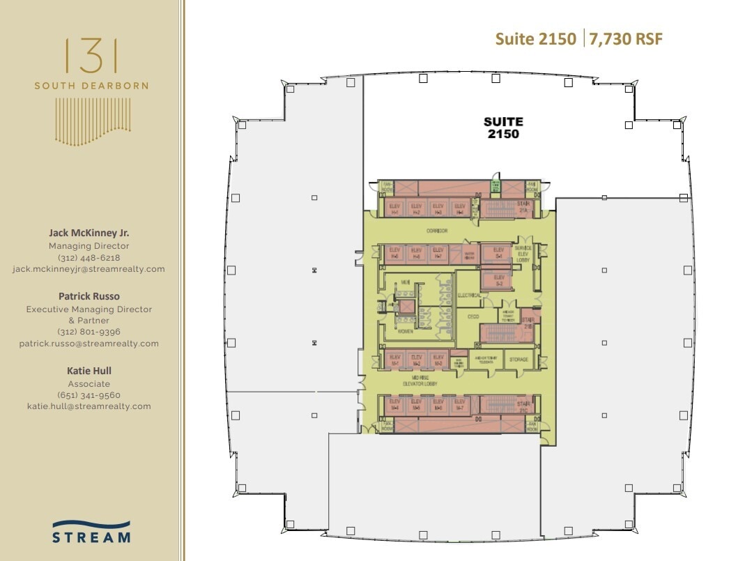 131 S Dearborn St, Chicago, IL to rent Floor Plan- Image 1 of 1