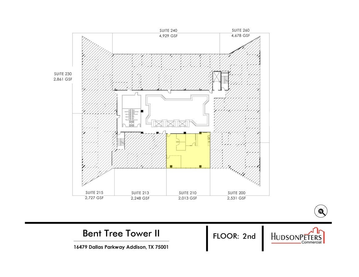 16479 Dallas Pky, Addison, TX 75001 - Unit 210 -  - Floor Plan - Image 1 of 1