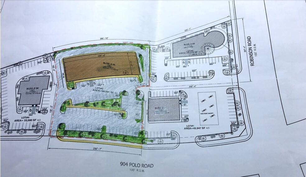 904 W Polo Rd, Grand Prairie, TX for rent - Site Plan - Image 2 of 3