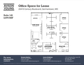 20410 Century Blvd, Germantown, MD for rent Floor Plan- Image 1 of 1