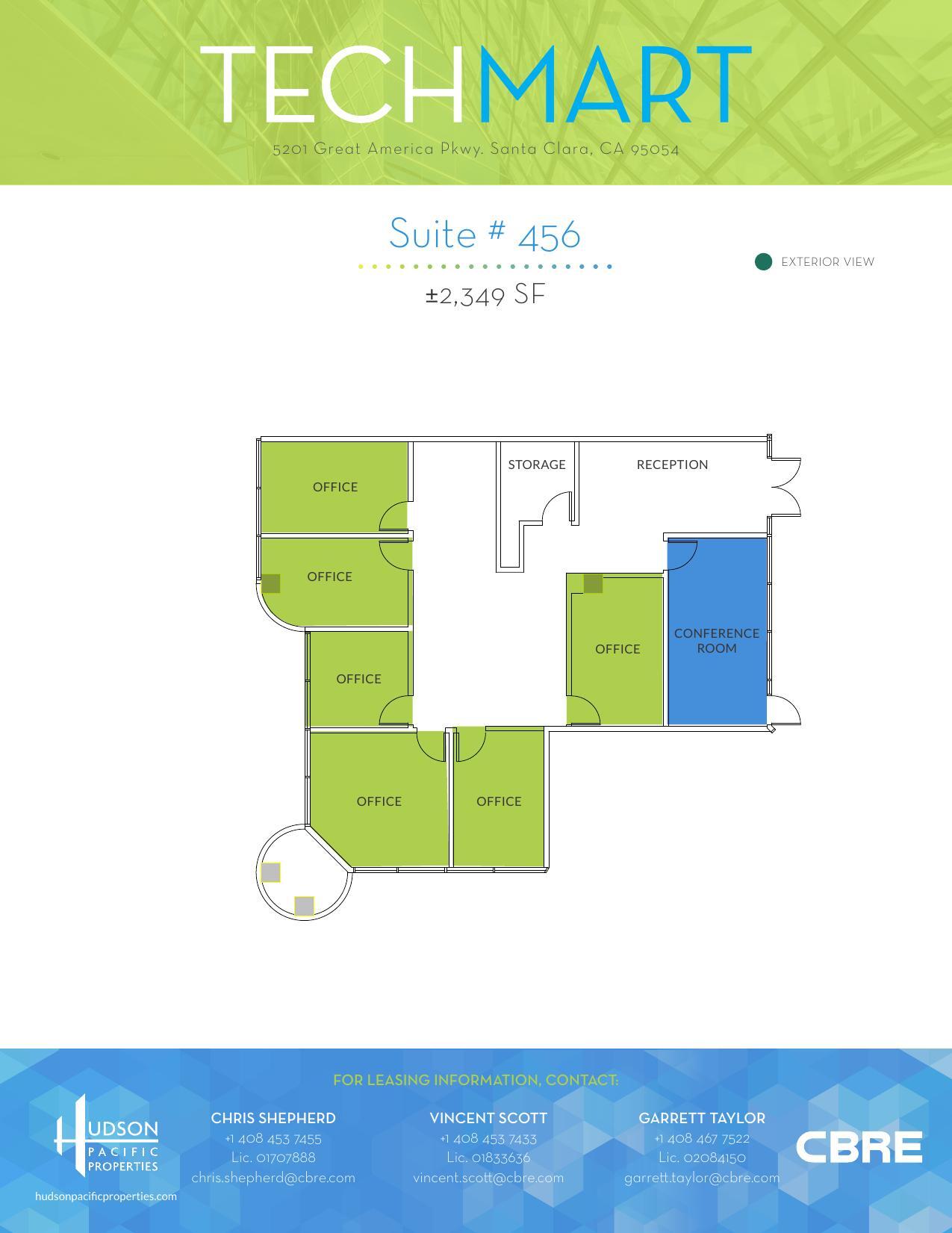5201 Great America Pkwy, Santa Clara, CA to rent Floor Plan- Image 1 of 1