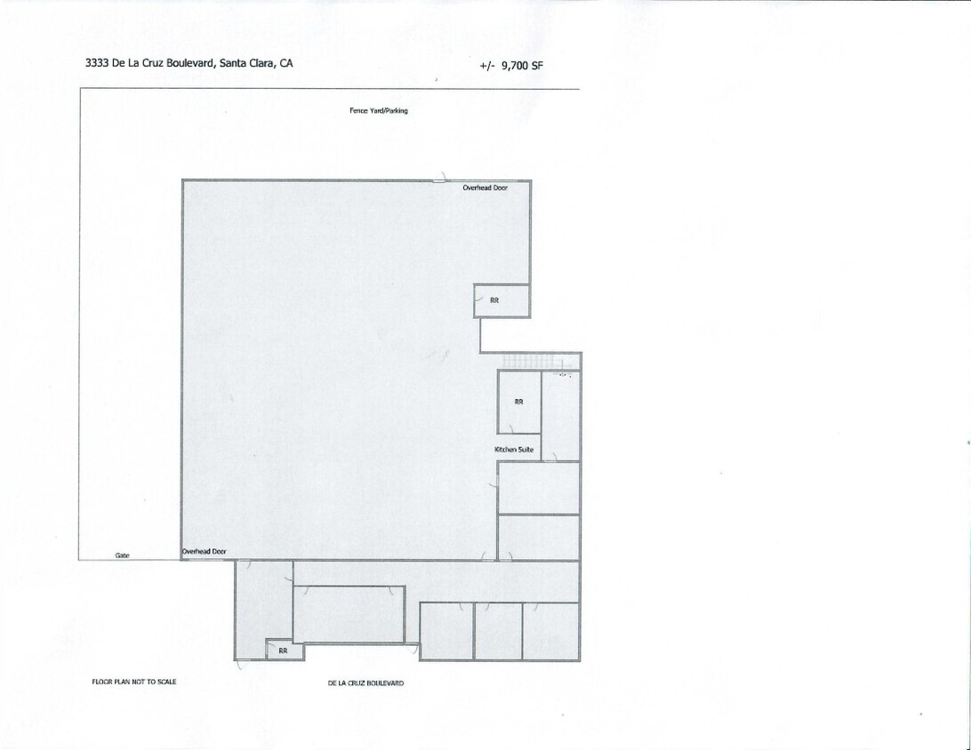 3303-3333 De La Cruz Blvd, Santa Clara, CA for rent Floor Plan- Image 1 of 2