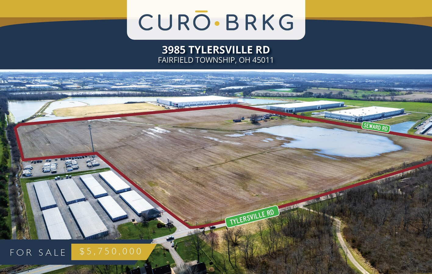 3985 Tylersville Rd, Fairfield 45011 Land for Sale UK