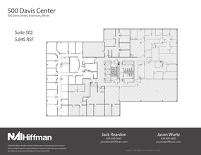 500 Davis St, Evanston, IL for rent Floor Plan- Image 1 of 1