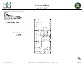 8201 Norman Center Dr, Bloomington, MN for rent Floor Plan- Image 1 of 5