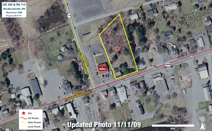 Route 209 & Rt 715, Brodheadsville, PA for sale - Primary Photo - Image 1 of 1