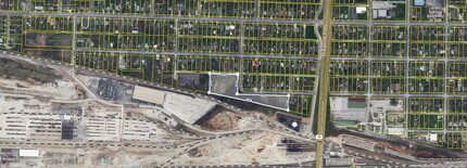 1720 Florida st, Springfield, MO - aerial  map view