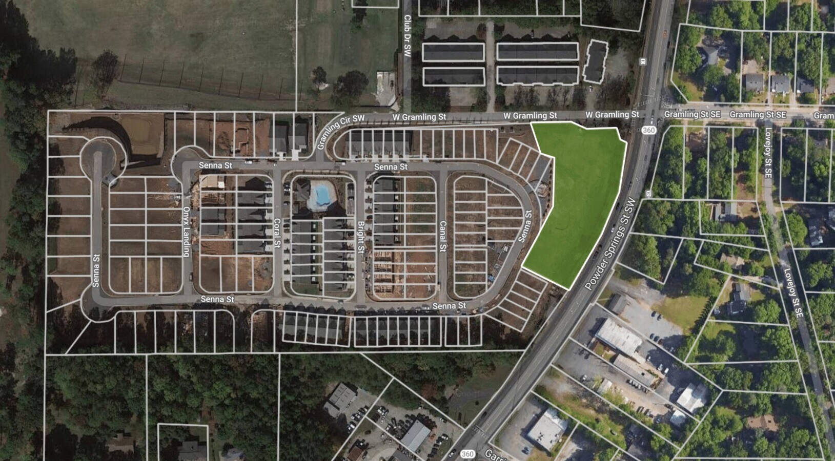 550 Powder Springs SW St, Marietta 30064 550 Powder Springs St GROUND LEASE or BUILD