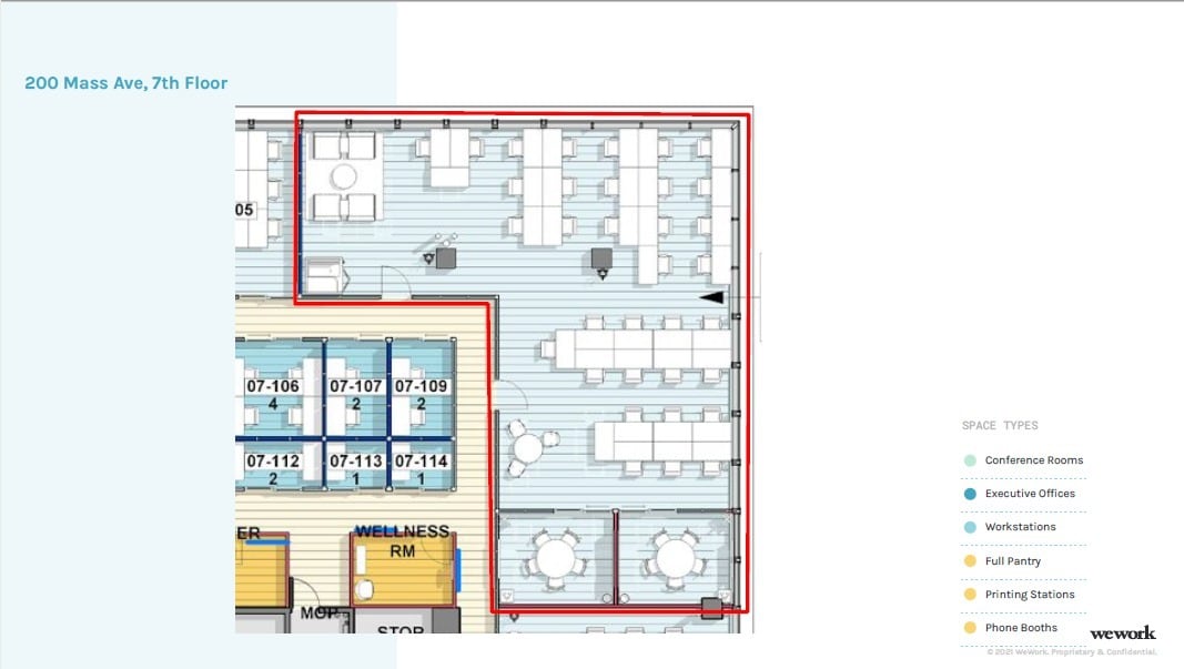 200 Massachusetts Ave NW, Washington, DC to rent Floor Plan- Image 1 of 24