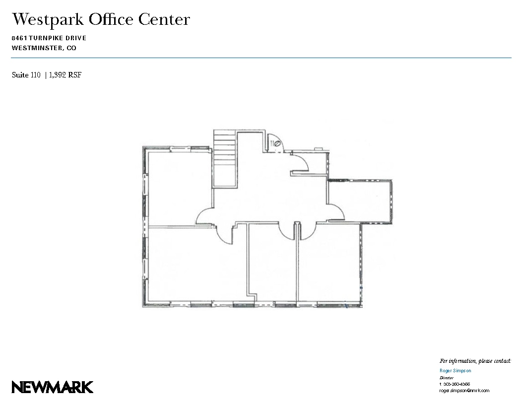 8601 Turnpike Dr, Westminster, CO to rent Floor Plan- Image 1 of 1