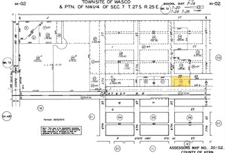 751 H St, Wasco, CA for sale Plat Map- Image 1 of 1