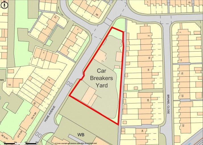 Hume Ave, Tilbury to rent - Site Plan - Image 3 of 3