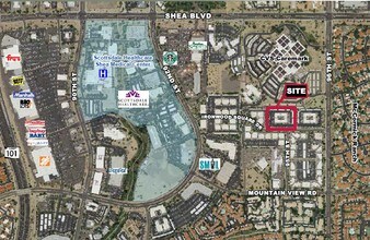 9500 E Ironwood Square Dr, Scottsdale, AZ - AERIAL  map view