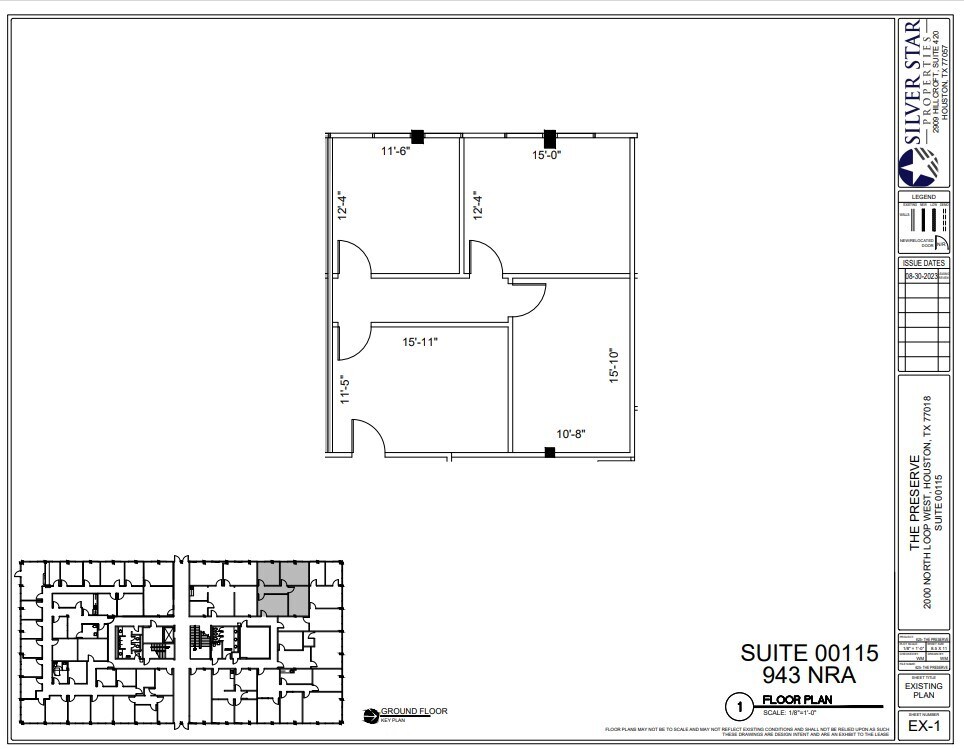 2000 N Loop Fwy W, Houston, TX to rent Floor Plan- Image 1 of 1