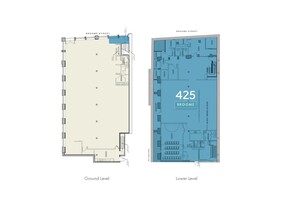 425-427 Broome St, New York, NY for rent Floor Plan- Image 1 of 6