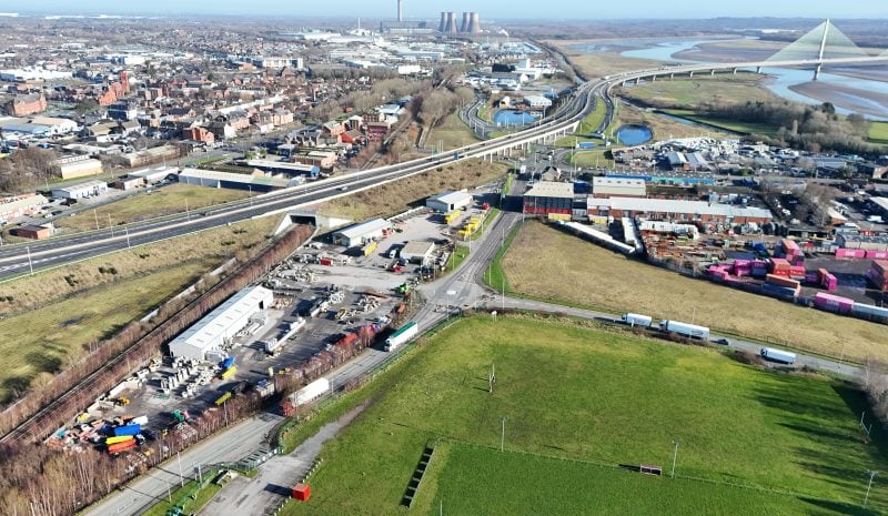 Hutchinson St, Widnes to rent Aerial- Image 1 of 5