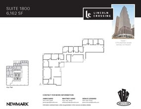 1775 Sherman St, Denver, CO to rent Floor Plan- Image 1 of 1